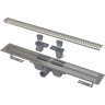 Водоотводящий желоб ALCAPLAST APZ1SMART-LINE-550 с перфорированной решеткой